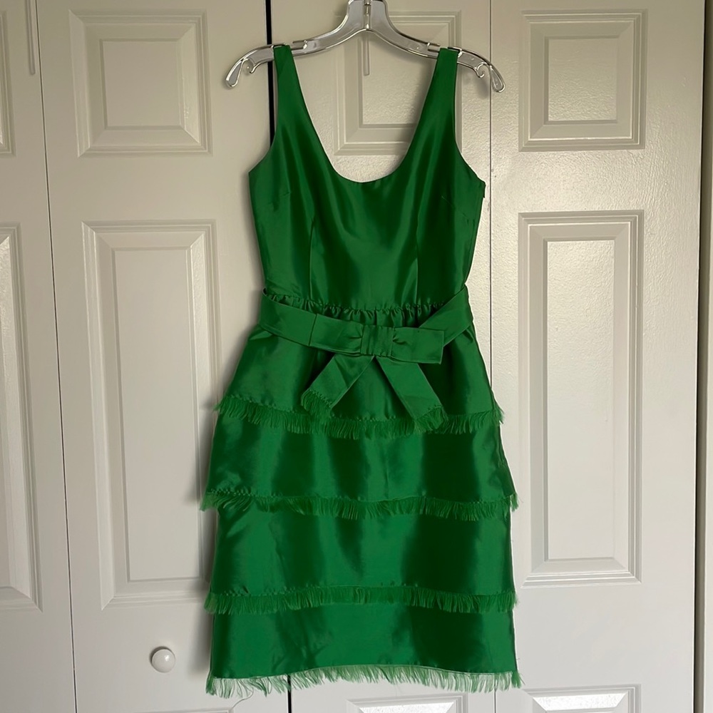 Kate Spade Elenore Fringe Trim Dress 🌲